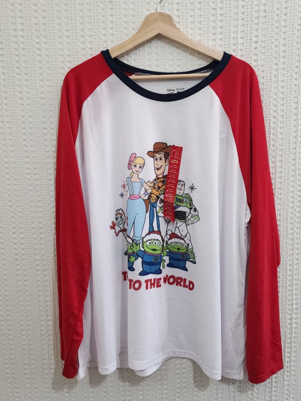 Disney Toy Story Long Sleeve Top Size 3X NEW
